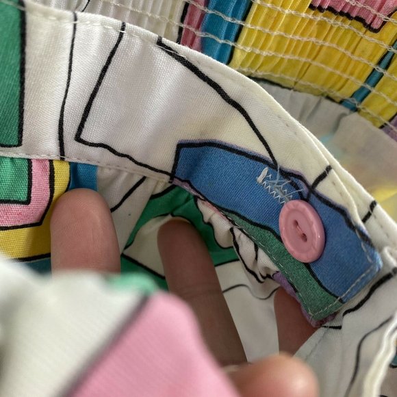 Vintage David Smith Skirt Skort (Shorts) 60s 70s Geometric Pattern Small SOLD - Picture 6 of 7